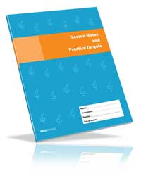 planning music practice book