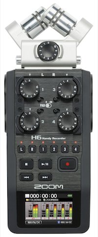 zoom h6 digital recorder